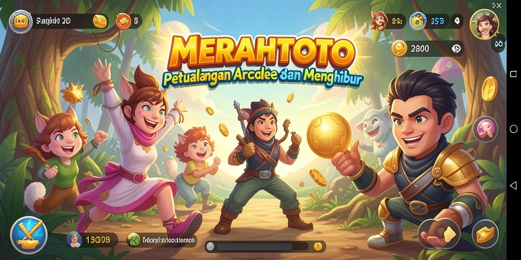 Gameplay MERAHTOTO yang menarik dan penuh aksi.
