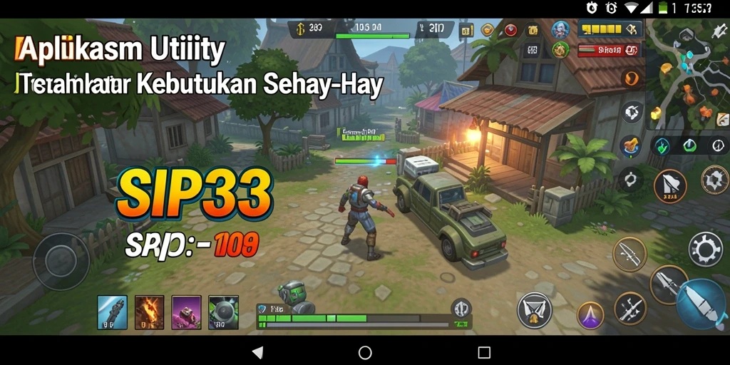 Tampilan antarmuka SIP33 yang user-friendly dan berfungsi.